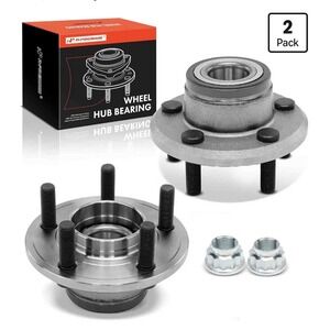 A-Premium 2Pc Front Wheel Hub Bearing Dodge Charger Challenger Chrysler 300 RWD